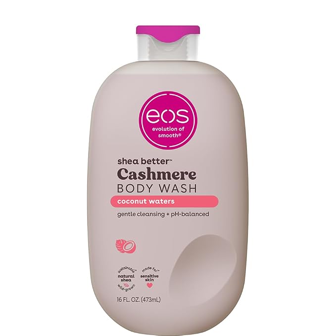 eos Cashmere Body Wash – Coconut Waters, Moisturizing Body Wash, Creamy Gel by eosproducts