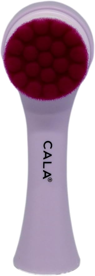 CALA Dual-Action Facial Cleansing Brush, Superfine Soft Bristles Deep Clean - Image 6