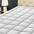 HYLEORY Full Mattress Pad Quilted Fitted Mattress Protector Cooling Pillow Top by HYLEORY-YourBeddingExpert
