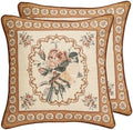 patdrea Vintage Linen Throw Pillow Cover by patdrea