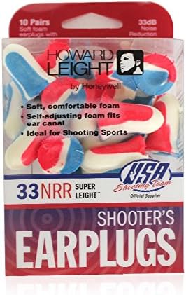 Howard Leight by Honeywell Super Leight USA Disposable Foam Shooting Earplugs - Image 3