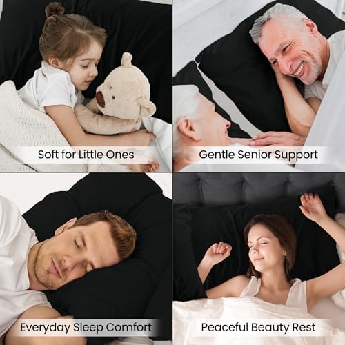 Pillow Cases Standard Size Set of 2, Ultra Soft Comfy Pillow Covers - Image 6