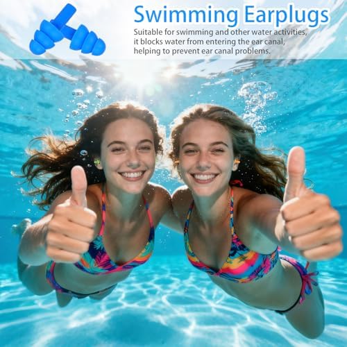210 Pcs Ear Plugs Bulk with Carry Cases Sof Noise Cancelling Ear Plugs Reusable - Image 4