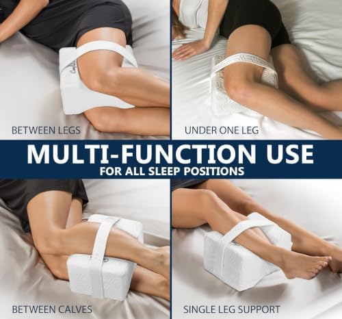 ComfiLife Knee Pillow for Side Sleepers – Cooling Leg Pillow for Side Sleeping - Image 6
