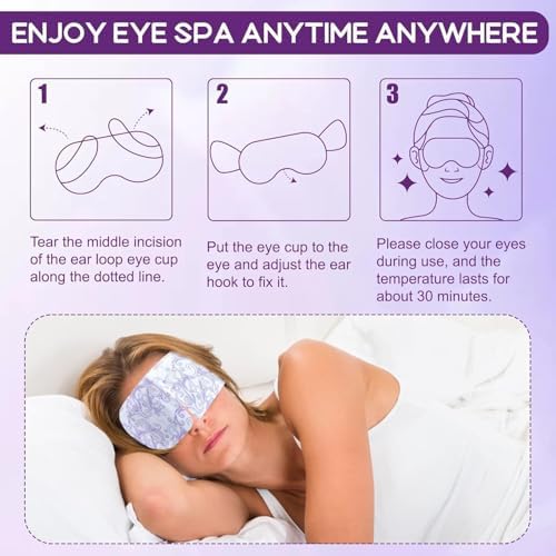 XPCARE 12 Pack Steam Eye Mask Disposable - Image 4