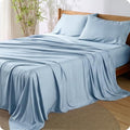 Bedsure PureWoven 100% Rayon Derived from Bamboo, Queen Sheets, 4 Pieces by BEDSURE