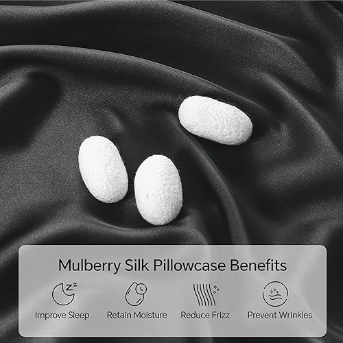 INFIIXSO Mulberry Silk Pillow Cases King Size - Image 2