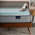 Serta ThermaGel Cooling, Pressure-Relieving Memory Foam Mattress Topper by Serta
