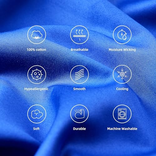 400 Thread Count Cotton Pillow Case Queen - Image 5