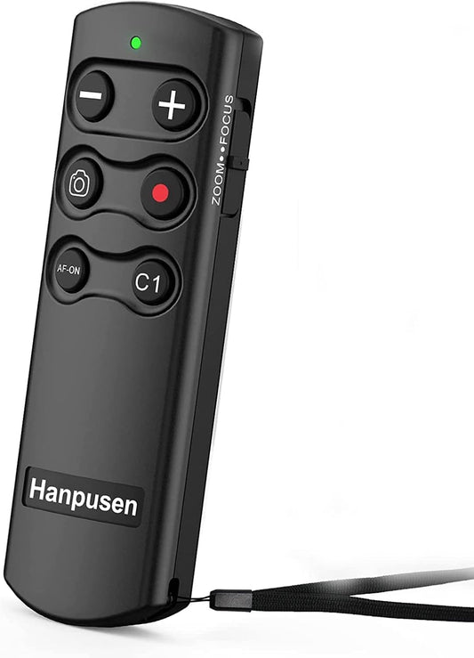 Wireless Shutter Release Camera Remote Control for Sony A7C,A7III,ZV-1,ZV-E10,ZV-1F,A6100,A6400,A6700,A7IV,RX100 VII,A9,A9 II,DSC-RX0 II,DSC-RX100 VII; Replace RMT-P1BT