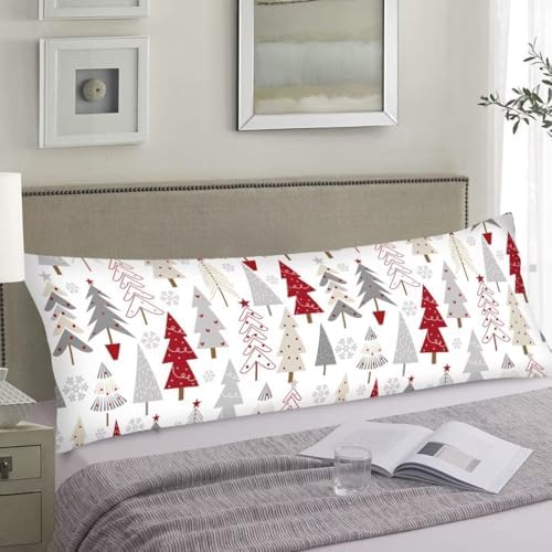 Christmas Body Cover 20x54 Case, Tree Cushion Long Pillowcase - Image 2