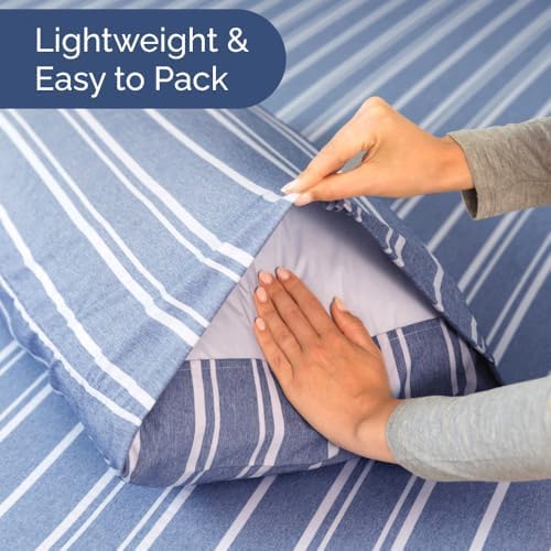 Short Queen Size 4 Piece Bed Sheet Set - Image 5