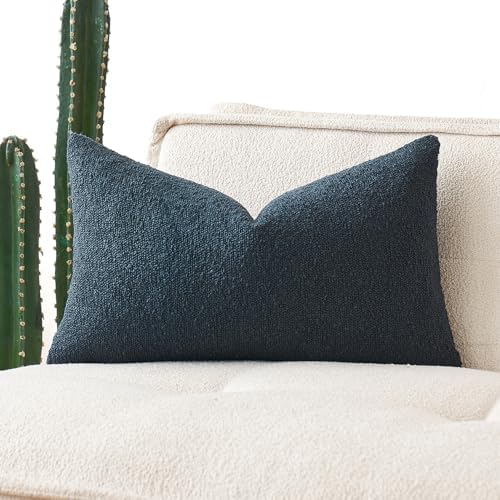 MIULEE Textured Boucle Lumbar Pillow Cover by MIULEE