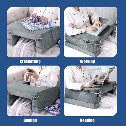 HOMBYS Adjustable Foam Crochet Pillow - Image 5
