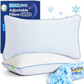 fulocean Adjustable Cooling Shredded Memory Foam Pillows King Size Set of 2 by Fulocean