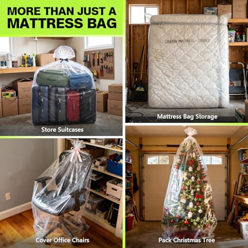 2 Pack Twin & Full Plastic Mattress Bags - Image 7