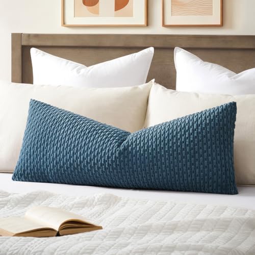 Kevin Textile Soft Corduroy 20"x54" Body Pillow Cover 1 Pack by KevinTextile