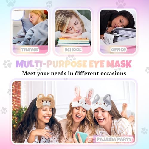 Geyoga 3 Pcs Kids Sleep Mask - Image 5
