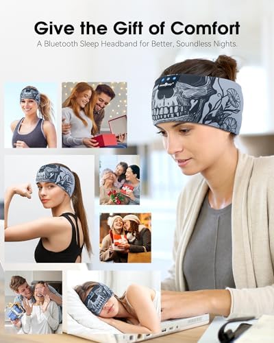 MUSICOZY Sleep Headphones Bluetooth Headband Headphones - Image 6