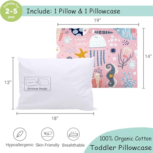 ZPECC Toddler Pillow with Pillowcase - Image 2