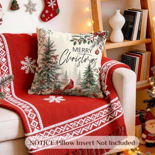 18x18 Throw Pillow Covers Square Cushion Cases Decorative Set of 2 - Image 7