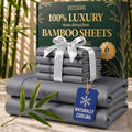 DECOLURE 100% Viscose Derived from Bamboo Sheets Queen Size by DECOLURE