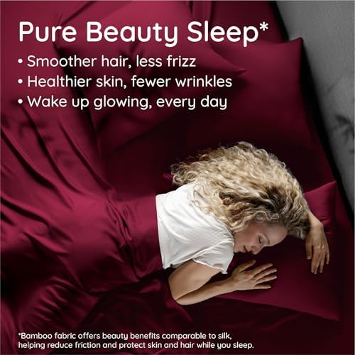 Bambaw 100% Viscose Derived from Bamboo Pillow Cases Queen Size Set of 2 - Image 5