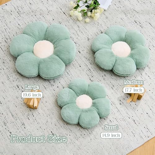 Kcvvcr Flower Pillow Cute Decorative Throw Pillow - Image 2