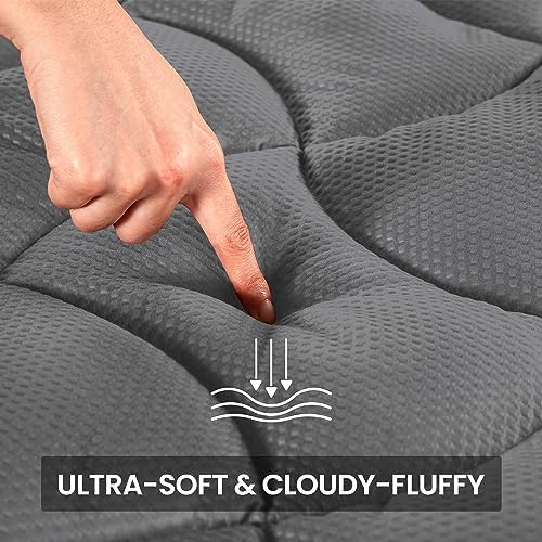 SLEEP ZONE Twin XL Cooling Mattress Topper - Image 3