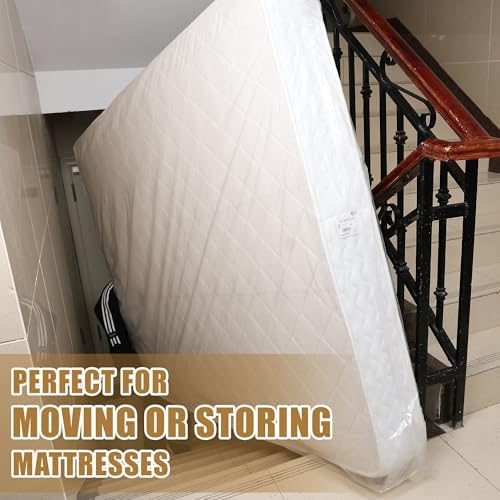 Plastic Mattress Moving Bag, Full Size, 3Mil Thick - Image 6
