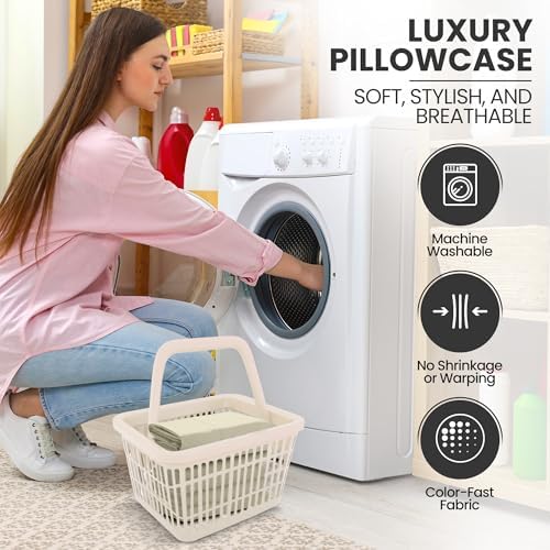 Pillow Covers Standard Set of 12, Soft and Comfy Pillow Cases - Image 7