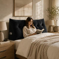 Headboard Pillow Queen Size, Reading Pillow by DVUAY