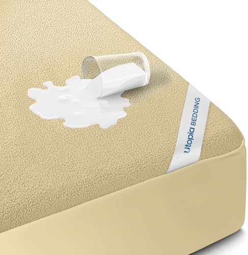 Waterproof King Size Mattress Protector fits Upto 17" Deep Pocket by UTOPIABEDDING
