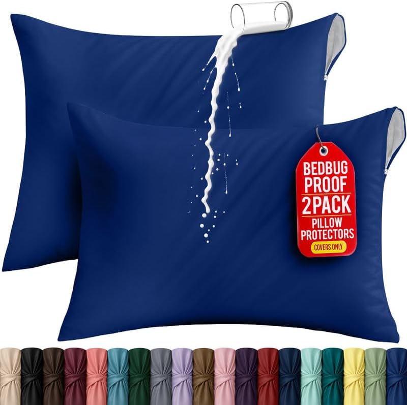 Set of 2 Pillow Protectors by UTOPIABEDDING