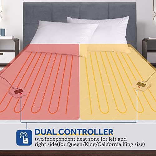 Sealy Heated Mattress Pad Queen Size Dual Control - Image 4