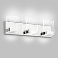Aipsun Modern Bathroom Vanity Light 3 Light Stainless Steel Chrome Vanity by Aipsun