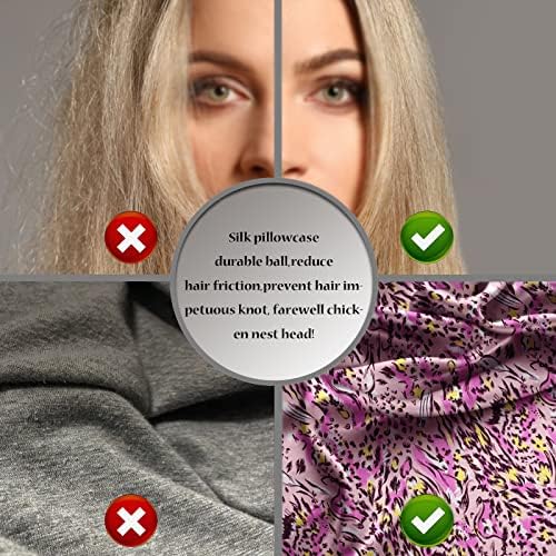 Mulberry Silk Pillowcase for Hair and Skin King Size Leopard Print Silk Pillow - Image 4