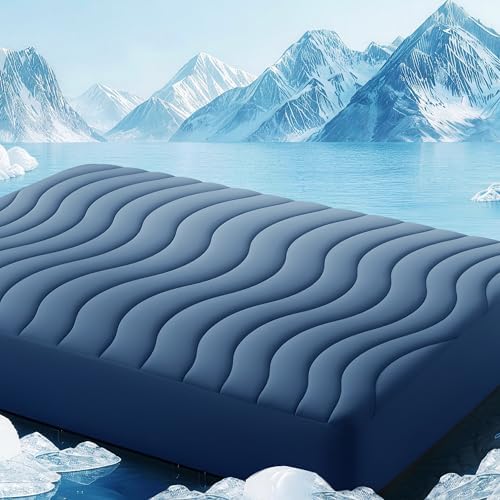 EASELAND Cooling Mattress Pad King Size by EASELAND