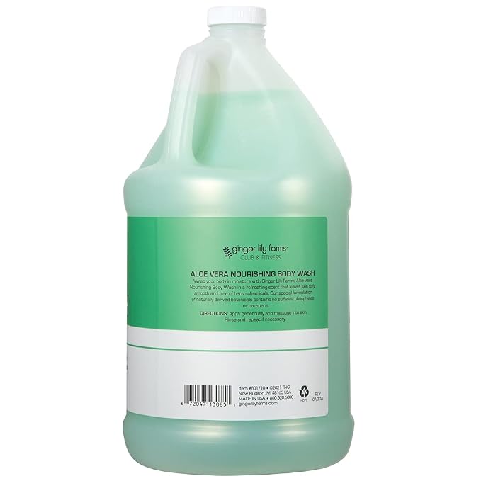 Ginger Lily Farms Club & Fitness Nourishing Body Wash, 100% Vegan & Cruelty-Free - Image 3