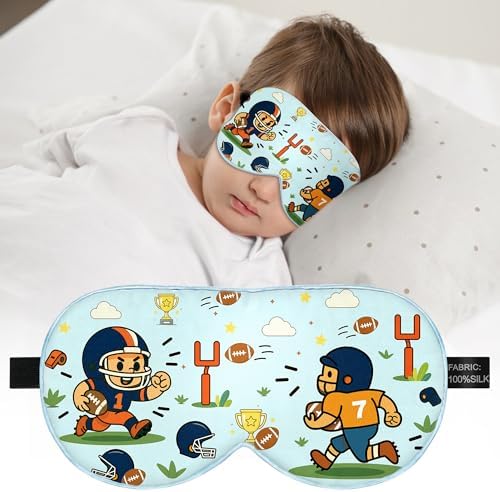 Kids Silk Sleep Mask, 100% Mulberry Silk Eye Mask by spacepower