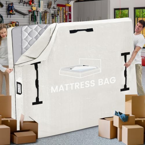 Mattress Bags for Moving and Storage, BETU Waterproof Mattress Protector King by BETU