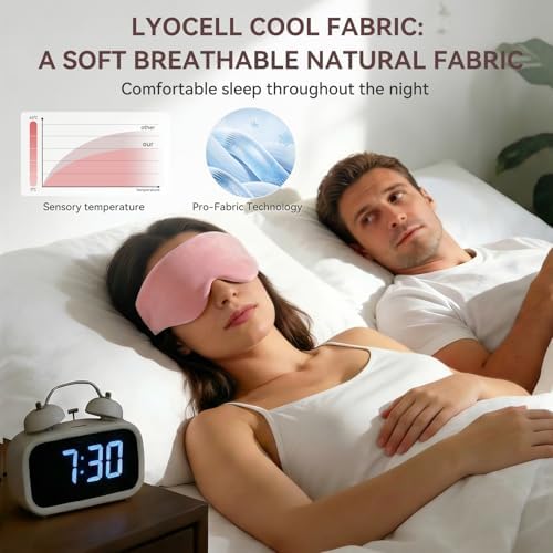 Lyocell Weighted Sleep Eye Mask - Image 5