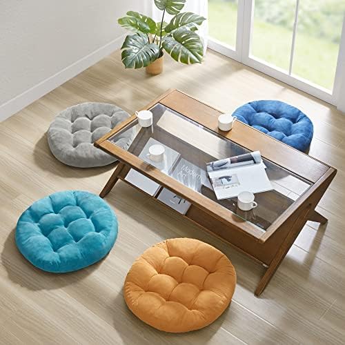 Meditation Cushions Set of 2, Large Floor Pillow - Image 6