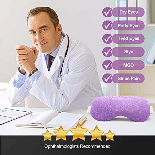 Umisleep Lavender Eye Mask, Weighted Sleep Mask - Image 2