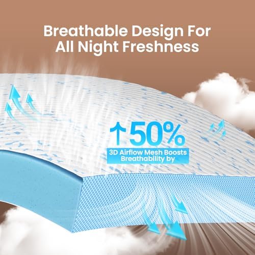 OhGeni 3 Inch Cooling King Size Gel Memory Foam Mattress Topper Pad, Soft Bed - Image 5