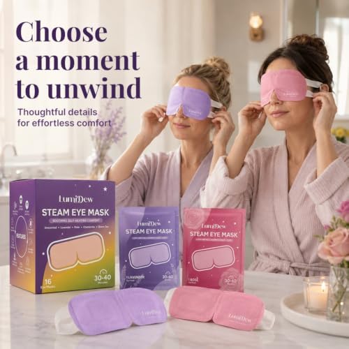 Steam Eye Mask, Self Heating Heated Eye Mask - Image 2
