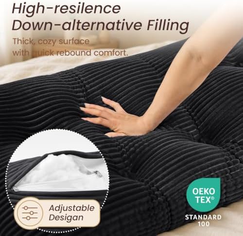 Sasttie Headboard Pillow Full, Bed Wedge Pillow Headboard - Image 4