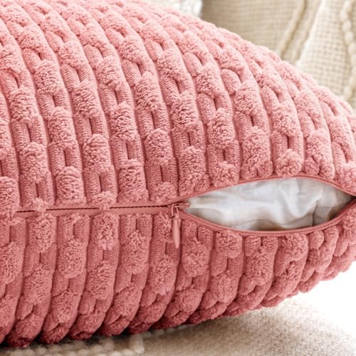MIULEE Aesthetic Pink Decorative Throw Pillow Covers - Image 6