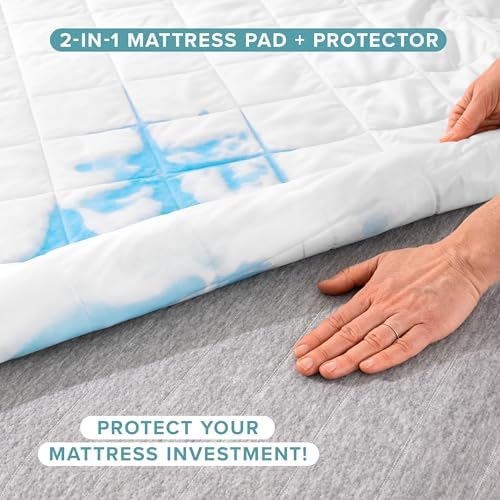 Bare Home Waterproof Quilted Mattress Pad - Image 3