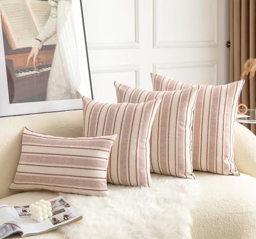 Cethom Decorative Boho Lumbar Throw Pillow Covers, Farmhouse Textured Pillow - Image 4